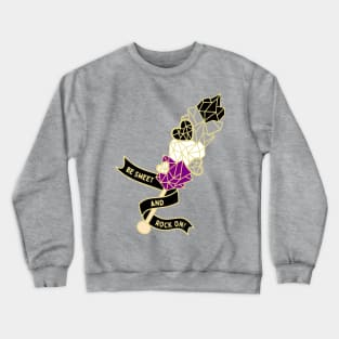 Rock Candy - Asexual Pride Crewneck Sweatshirt